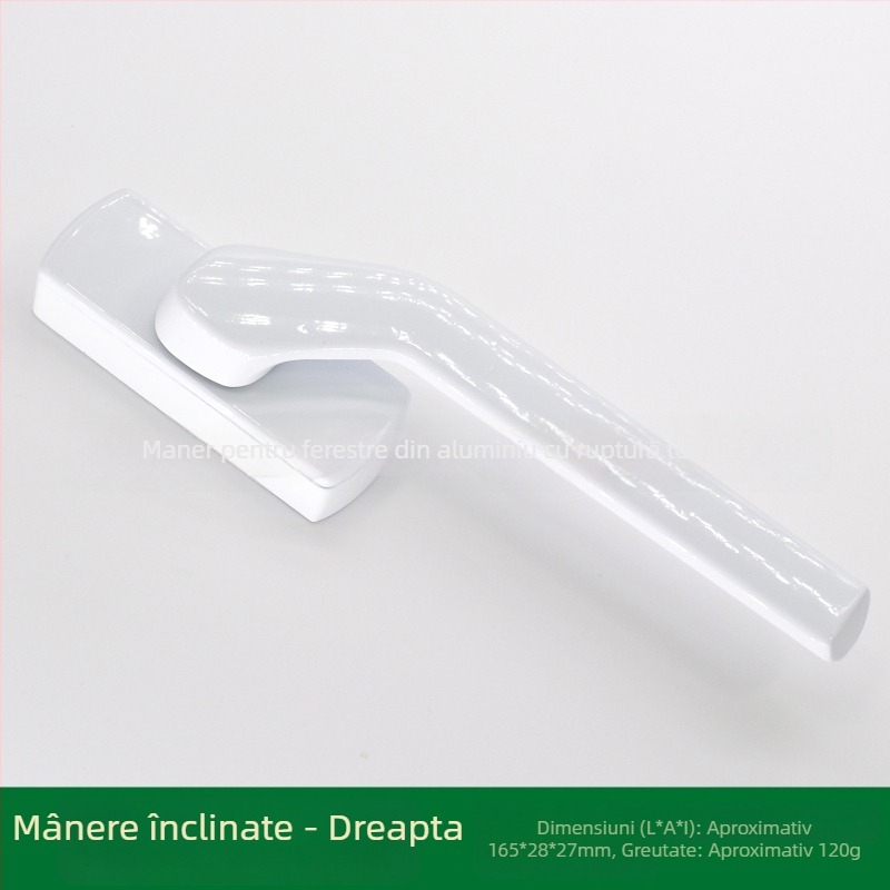 Mâner DP-Broken Bridge pentru fereastră din aliaj de aluminiu, cu acoperire nanotehnologică și vopsea rezistentă la temperaturi înalte – pentru ferestre și uși