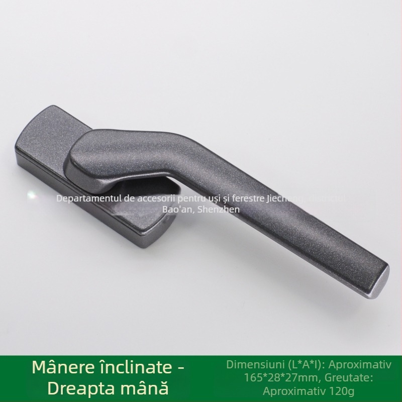 Mâner DP-Broken Bridge pentru fereastră din aliaj de aluminiu, cu acoperire nanotehnologică și vopsea rezistentă la temperaturi înalte – pentru ferestre și uși