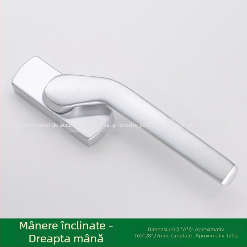 Mâner DP-Broken Bridge pentru fereastră din aliaj de aluminiu, cu acoperire nanotehnologică și vopsea rezistentă la temperaturi înalte – pentru ferestre și uși