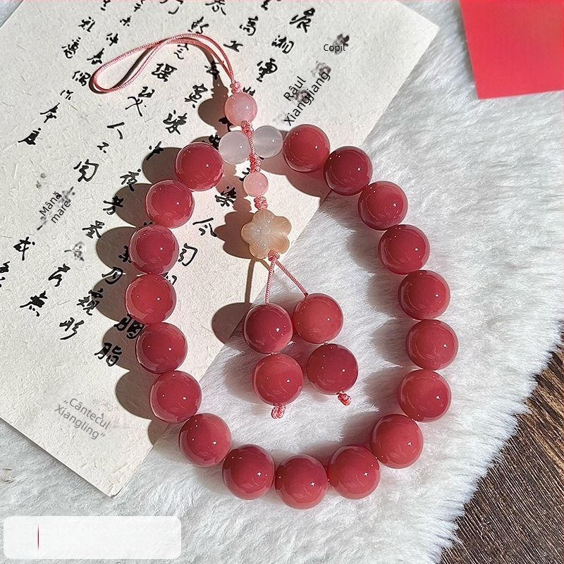 Pandantiv pentru telefon din Bodhi rădăcină, gravură Crystal Joy; modele de insecte; lansare primăvara 2024