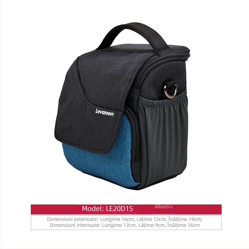 Geantă de cameră Le20D1 din nylon pentru SLR și camere fără oglindă, tip umăr, impermeabilă, respirabilă, rezistentă la uzură