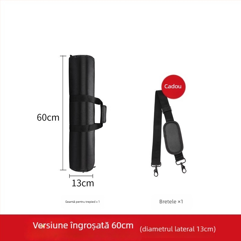 Accesorii de iluminat pentru trepied – Su Ben, material flocking, îngroșat și lărgit, geantă portabilă pentru stativ de iluminat