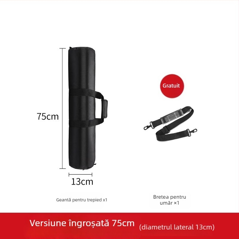 Accesorii de iluminat pentru trepied – Su Ben, material flocking, îngroșat și lărgit, geantă portabilă pentru stativ de iluminat