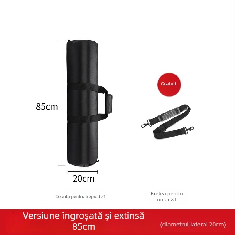 Accesorii de iluminat pentru trepied – Su Ben, material flocking, îngroșat și lărgit, geantă portabilă pentru stativ de iluminat