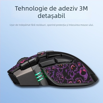 Film protector cu acoperire totală pentru mouse-ul wireless Iron Hand – anti-derapant, absorbant de transpirație, impermeabil și rezistent la uzură