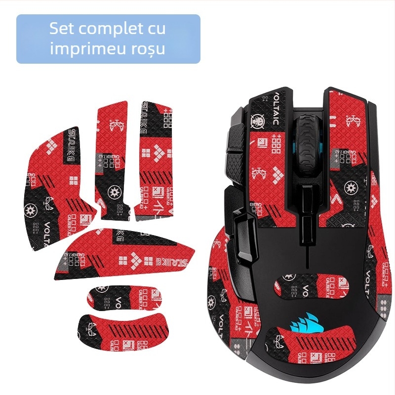 Film protector cu acoperire totală pentru mouse-ul wireless Iron Hand – anti-derapant, absorbant de transpirație, impermeabil și rezistent la uzură