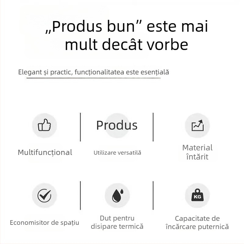 Raft de răcire pentru laptop, organizator de birou cu stocare în mai multe niveluri, suport metalic din fier rotativ