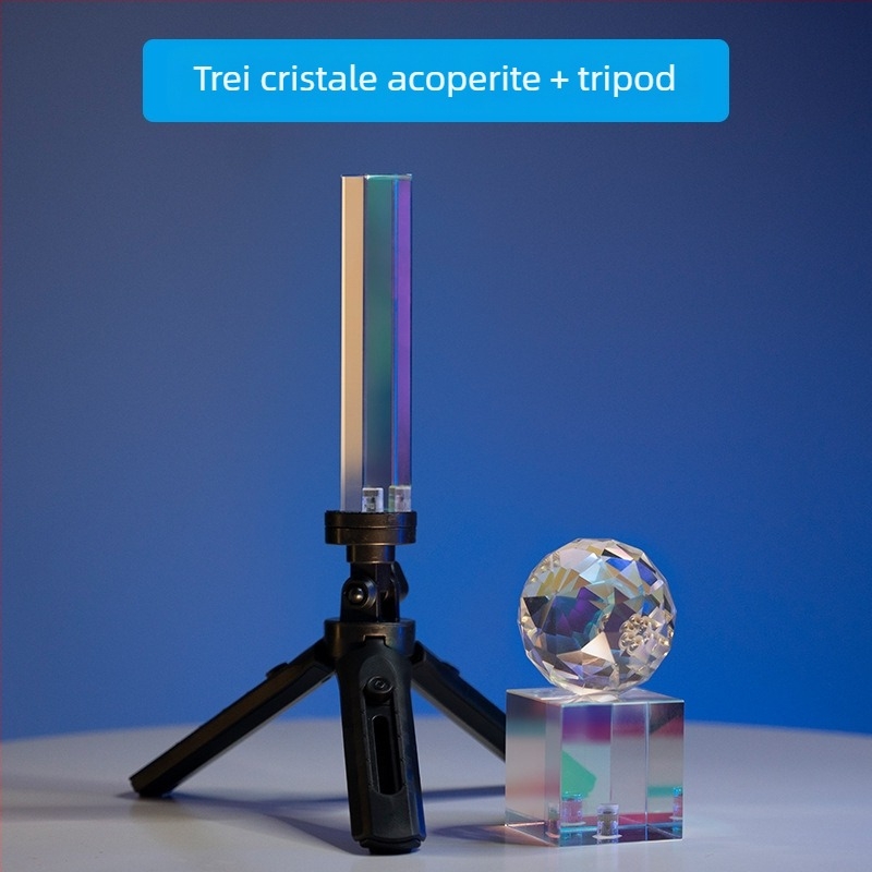 Set foto MK 829092 – accesorii profesionale pentru fotografie cu lumină magică și fundal de cristal pentru film, TV și nunți, greutate 0.5 kg