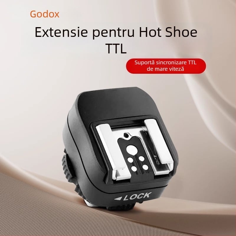 Declanșator bliț Godox TR/SF-R cu pernă de înălțare pentru hot shoe și suport IT30/2022