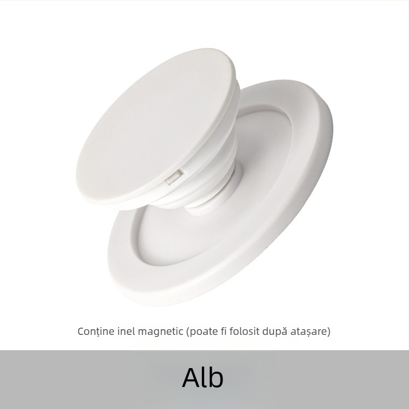 Suport MagSafe pentru telefon cu pernă de aer, portabil, transparent pentru birou