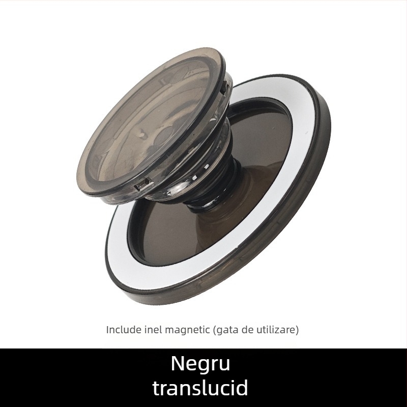 Suport MagSafe pentru telefon cu pernă de aer, portabil, transparent pentru birou