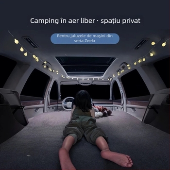 Cortină de protecție solară auto Xiaomi Su7Yu7 — material Oxford, montaj cu ventuze, protecție a intimității, izolație termică, posibilitate personalizare cu logo