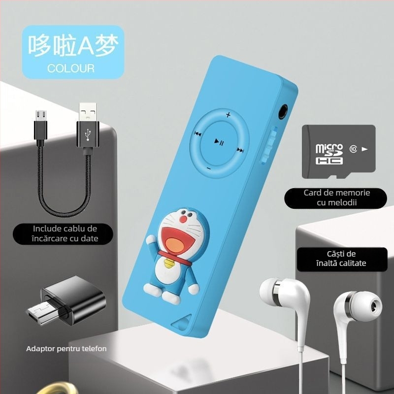 Mini MP3/MP4 player – Player portabil în stil Walkman pentru studenți