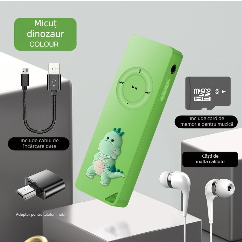 Mini MP3/MP4 player – Player portabil în stil Walkman pentru studenți