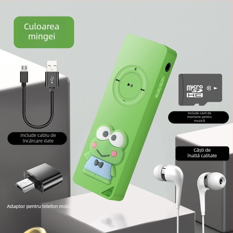 Mini MP3/MP4 player – Player portabil în stil Walkman pentru studenți