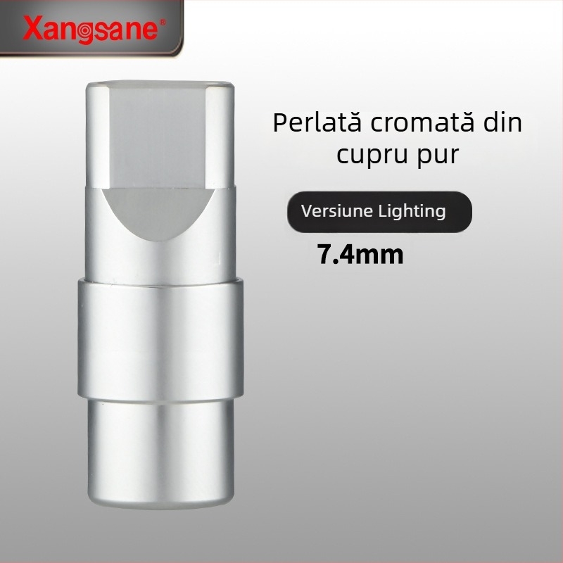 Xangsane XS-T1031 Cablu de date cu interfețe USB/Lightning/Type-C PD, carcasă metalică