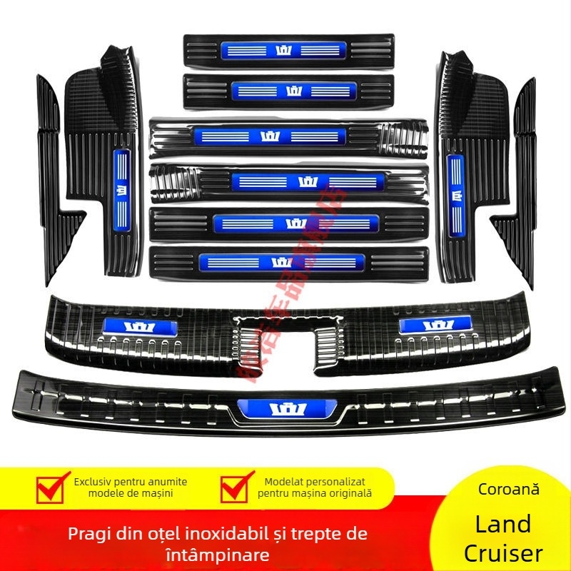 Placă de prag pentru Toyota Crown Lu Fang și Highlander, 2022–2024