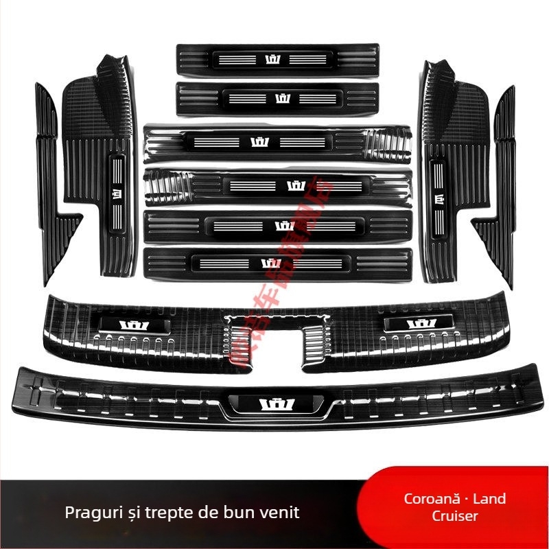 Placă de prag pentru Toyota Crown Lu Fang și Highlander, 2022–2024