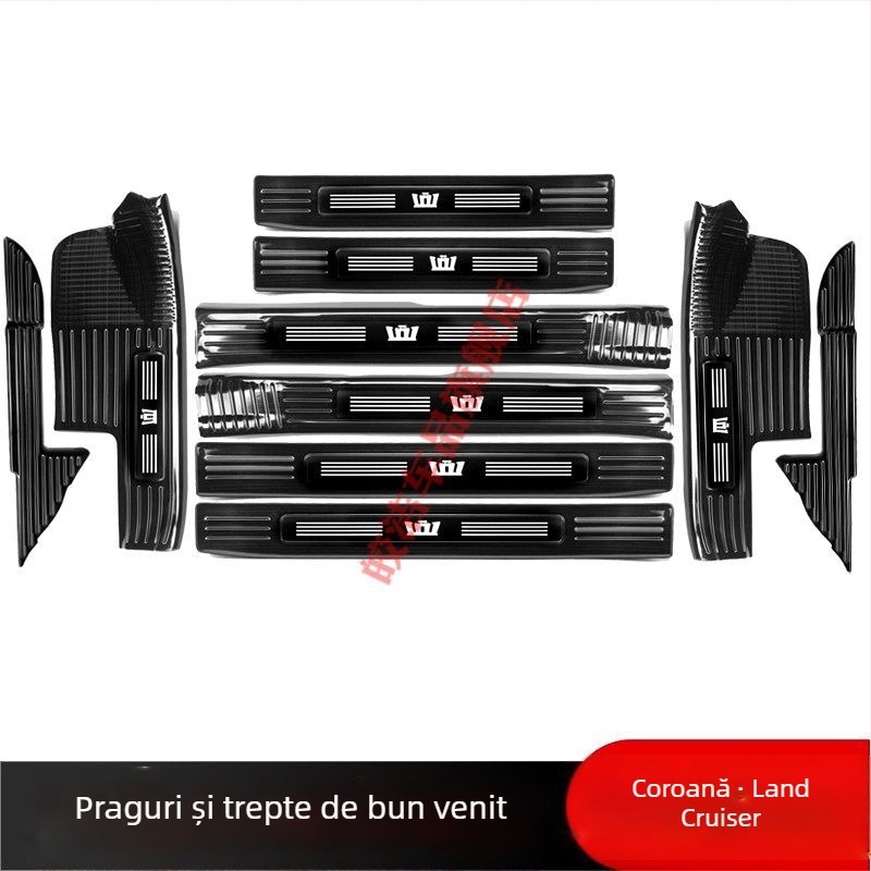 Placă de prag pentru Toyota Crown Lu Fang și Highlander, 2022–2024