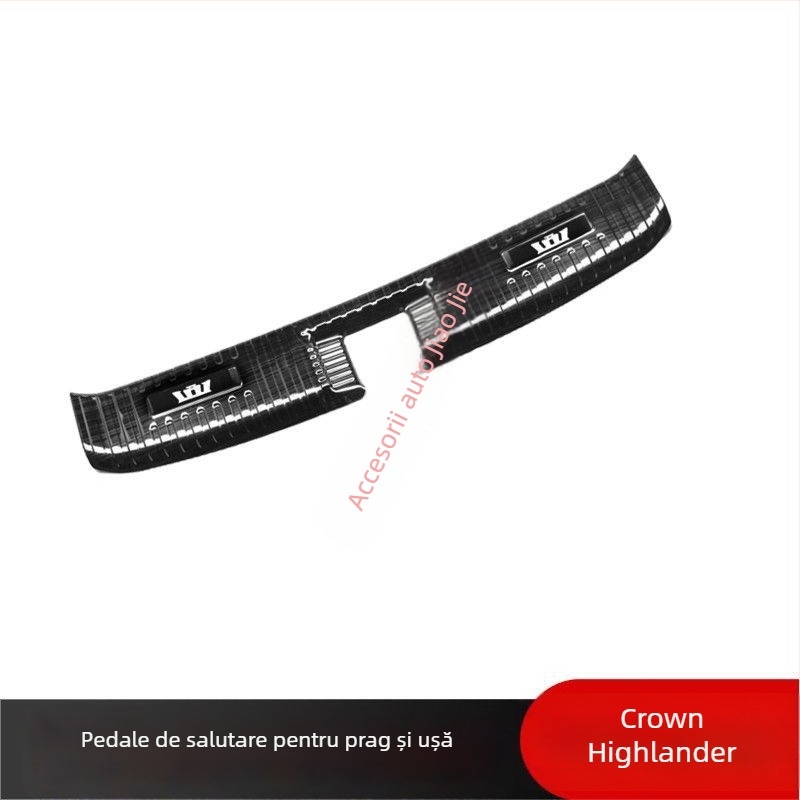 Placă de prag pentru Toyota Crown Lu Fang și Highlander, 2022–2024
