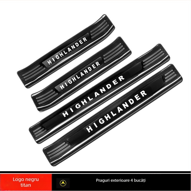 Placă de prag pentru Toyota Crown Lu Fang și Highlander, 2022–2024