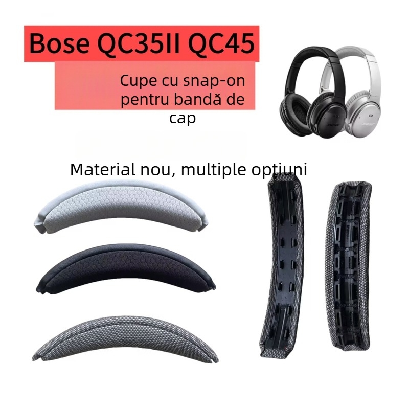 Acoperire curea pentru căști Doctor QC45/QC35 — Personalizat după model, ambalaj individual