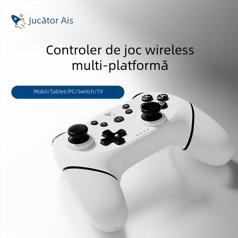Controler joystick wireless pentru PC, interfață Type-C, conexiune fără fir, periferie de gaming pentru începători
