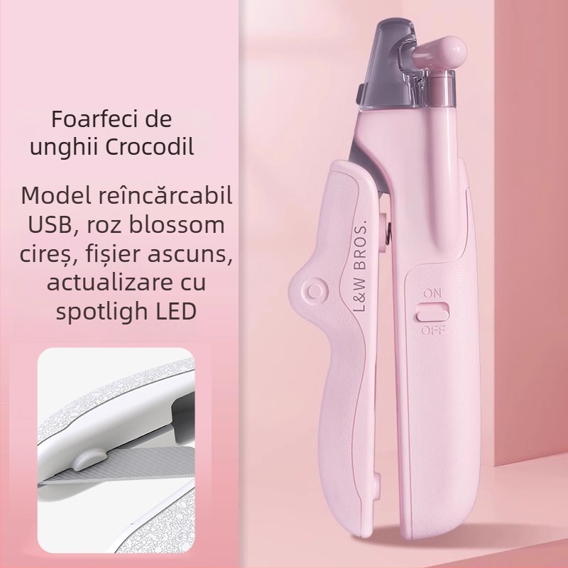 Clește pentru unghii de animale de companie pentru câini și pisici - Utilizare multiplă, fără import; fără marcă privată