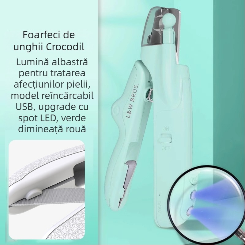 Clește pentru unghii de animale de companie pentru câini și pisici - Utilizare multiplă, fără import; fără marcă privată