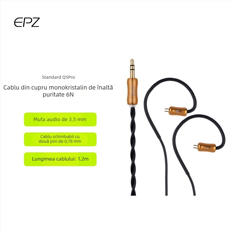 Epz Upgrade Line cablu audio, placat cu argint, pentru dispozitive digitale