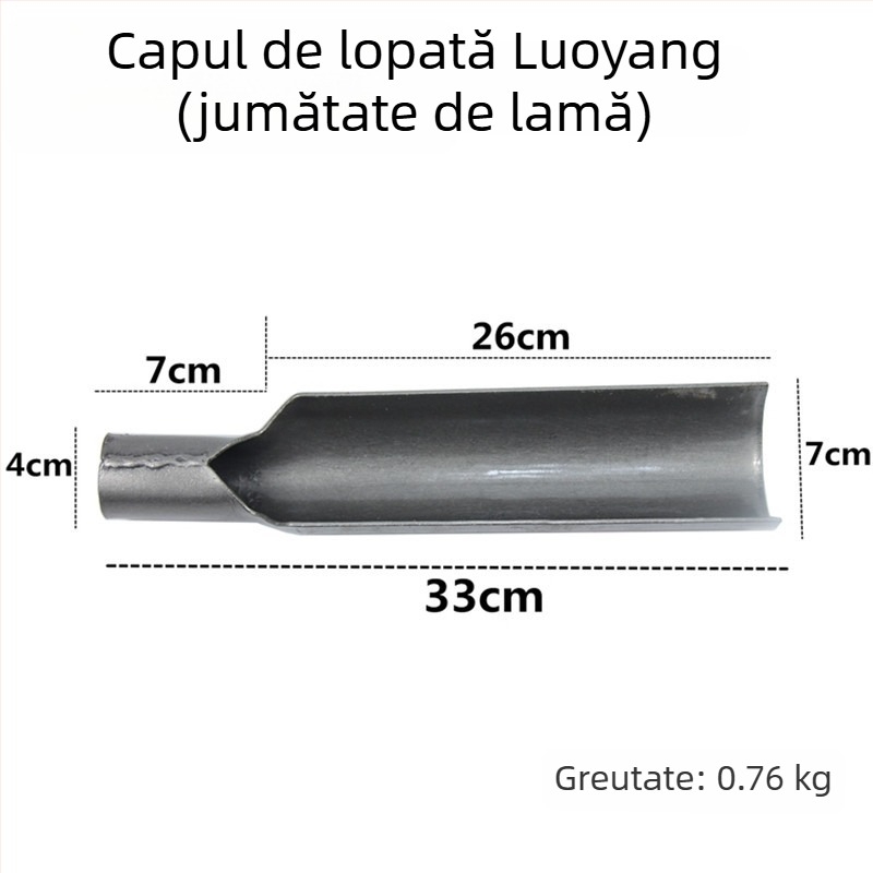 Lopata Luoyang pentru grădină – instrument pentru inițierea răsadurilor, săparea găurilor în aer liber și săparea solului