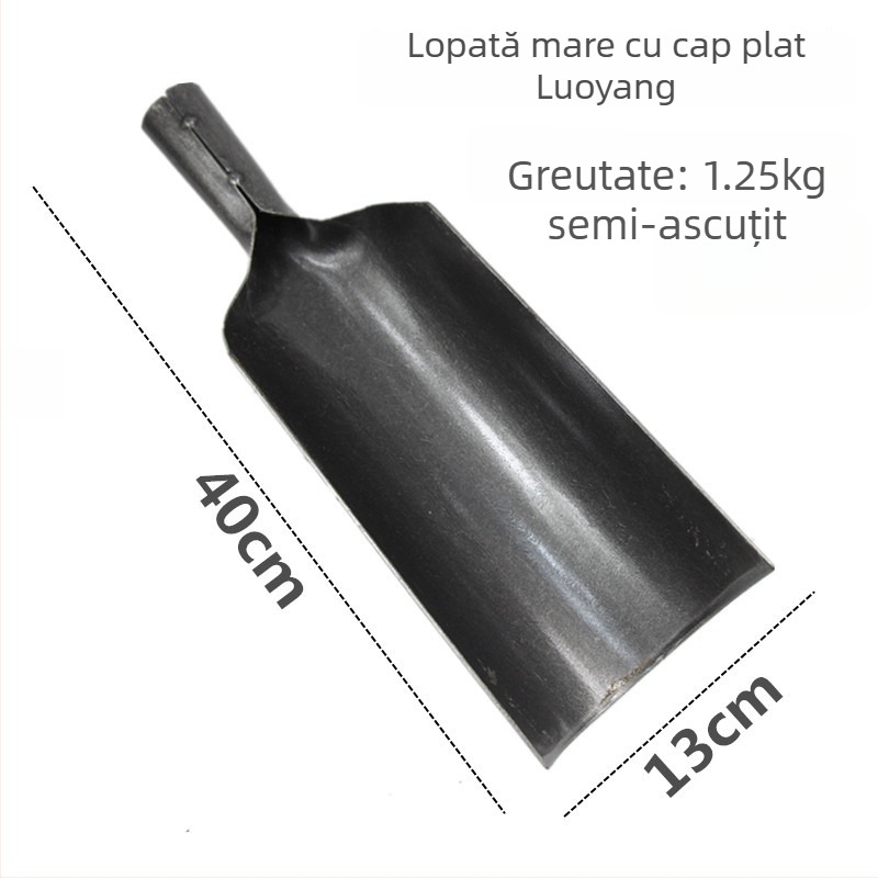 Lopata Luoyang pentru grădină – instrument pentru inițierea răsadurilor, săparea găurilor în aer liber și săparea solului