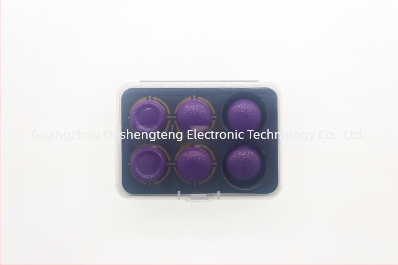 Cap de joystick, înlocuire tip split cu vârf de ciupercă mărit, pentru PS4/PS5/PS5 EDGE, material PC-ABS, ambalaj inclus, îmbunătățește experiența de joc