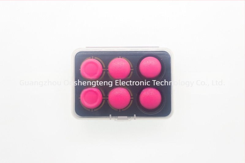 Cap de joystick, înlocuire tip split cu vârf de ciupercă mărit, pentru PS4/PS5/PS5 EDGE, material PC-ABS, ambalaj inclus, îmbunătățește experiența de joc