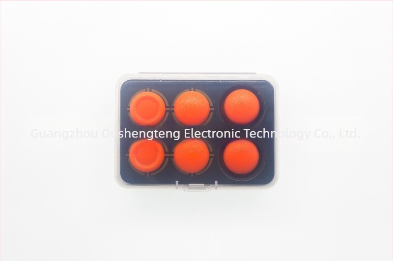 Cap de joystick, înlocuire tip split cu vârf de ciupercă mărit, pentru PS4/PS5/PS5 EDGE, material PC-ABS, ambalaj inclus, îmbunătățește experiența de joc