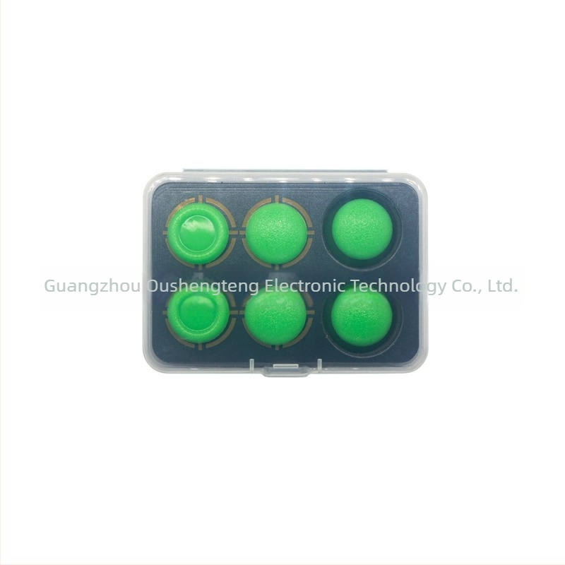 Cap de joystick, înlocuire tip split cu vârf de ciupercă mărit, pentru PS4/PS5/PS5 EDGE, material PC-ABS, ambalaj inclus, îmbunătățește experiența de joc