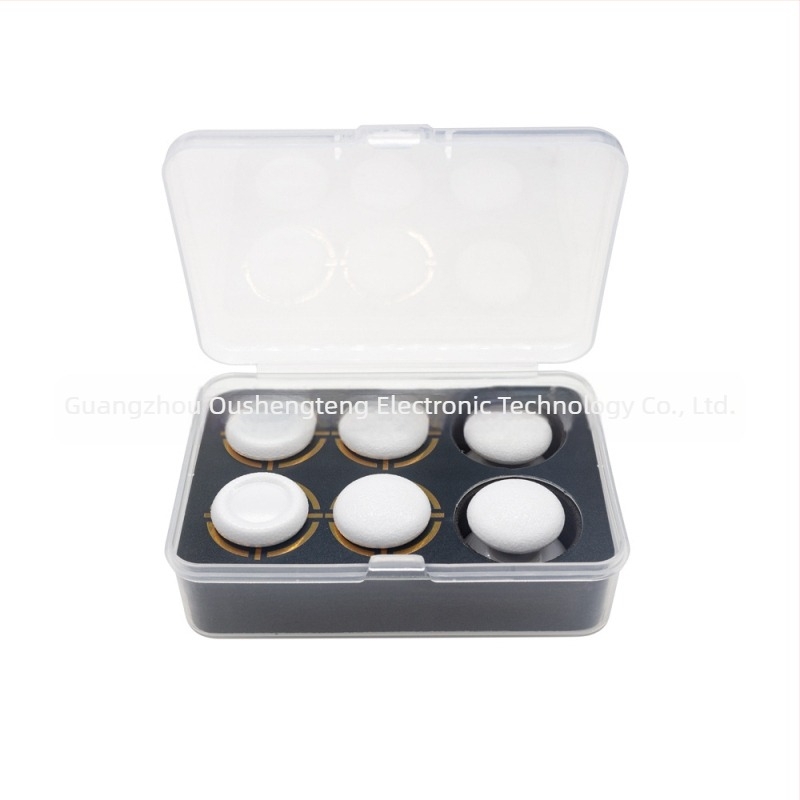 Cap de joystick, înlocuire tip split cu vârf de ciupercă mărit, pentru PS4/PS5/PS5 EDGE, material PC-ABS, ambalaj inclus, îmbunătățește experiența de joc