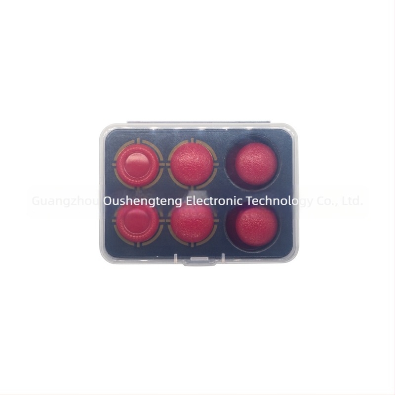 Cap de joystick, înlocuire tip split cu vârf de ciupercă mărit, pentru PS4/PS5/PS5 EDGE, material PC-ABS, ambalaj inclus, îmbunătățește experiența de joc