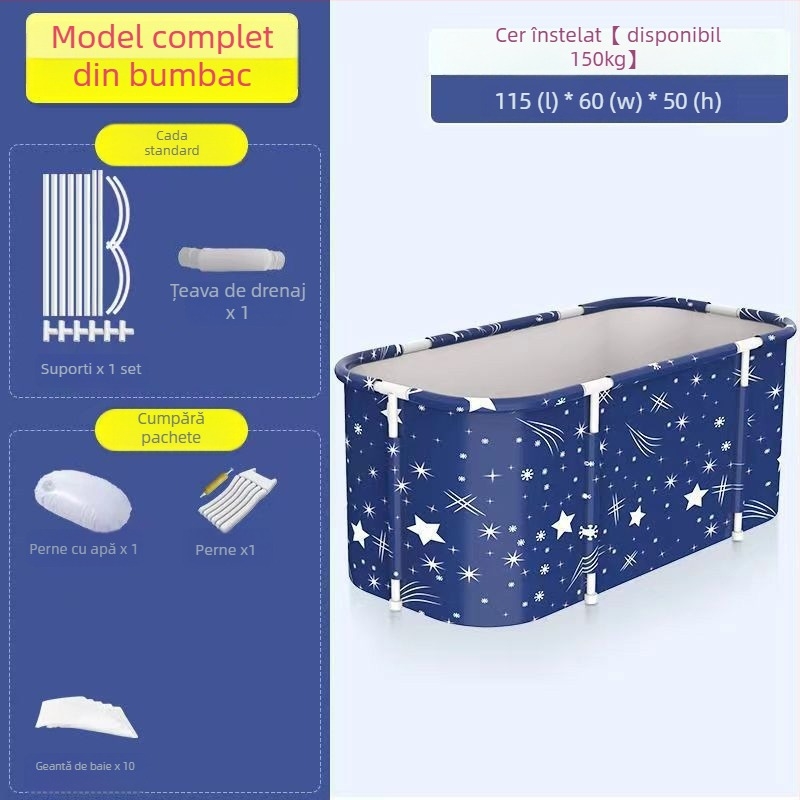 Cadă de baie pentru adulți din tarpaulin; Material Tarpaulin; Potrivit pentru: Adulți; Origine: Altă; Import: Nu