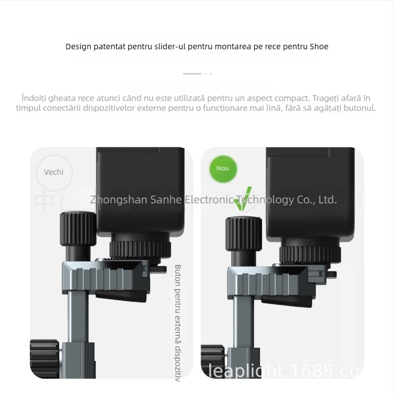 Suport de birou pentru telefoane mobile și tablete, construcție universală din aliaj