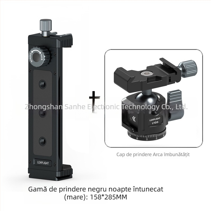 Suport de birou pentru telefoane mobile și tablete, construcție universală din aliaj