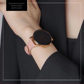 Huipeng Technology Brățară din piele naturală pentru Huawei GT3, Cataramă cu pin, Stil fashion, 2022