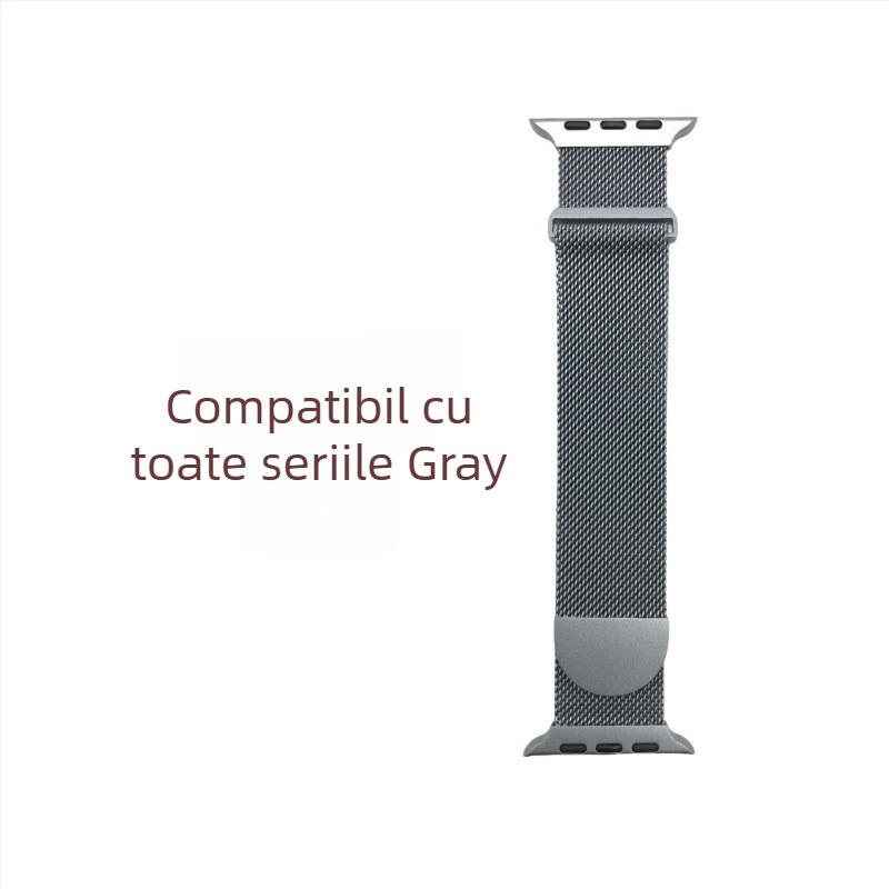 Brățară Milanese din metal pentru Apple Watch, încuietoare magnetică, interfață de 20 mm, 25 g, stil modern