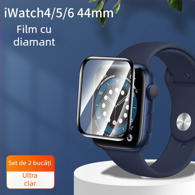 Protecție ecran din sticlă securizată pentru Apple Watch Seria 7–10