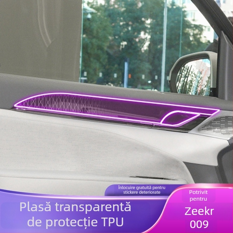 Protector de ecran pentru consola centrală, PET, universal, rezistent la temperaturi înalte și scăzute, Luxury Gift