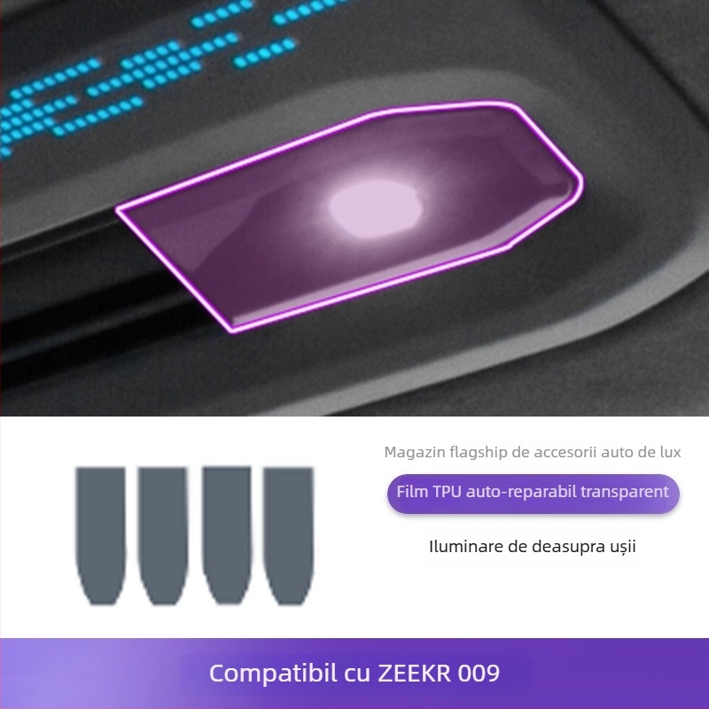 Protector de ecran pentru consola centrală, PET, universal, rezistent la temperaturi înalte și scăzute, Luxury Gift