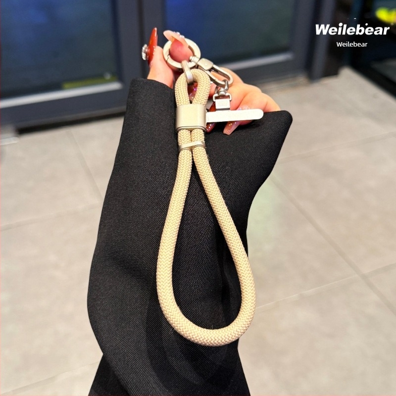 Șnur de telefon pentru încheietură, anti-furt, reglabil, din plastic gros și durabil, stil feminin