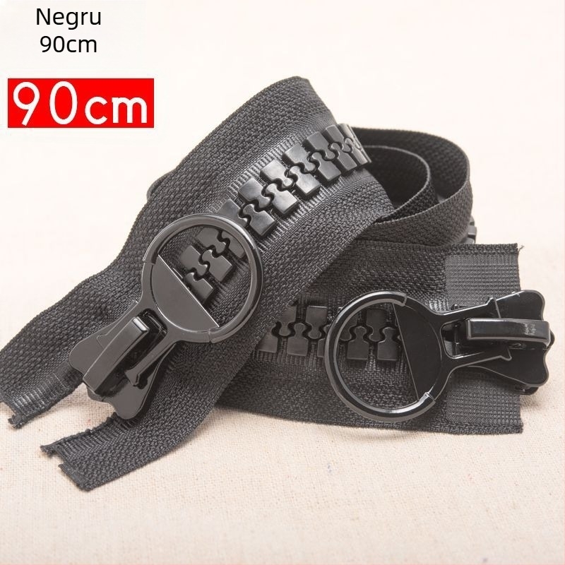 Glisor fermoar pentru pantofi, cu capăt dublu, din nylon, pentru alte fermoare, brand Unique