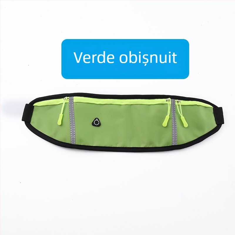 Geantă de talie pentru ciclism - nylon impermeabil unisex, husă sport, cu suport pentru sticlă de apă, ultra-ușoară, pentru activități în aer liber (Nylon; Impermeabil; Ultra-ușoară; Suport pentru sticlă de apă; Unisex)