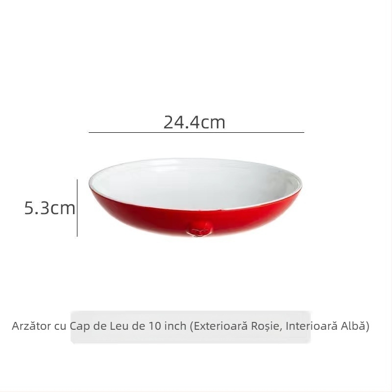 Placă de încălzire din aliaj de fier, încălzită cu lumânare, pentru wok uscat în stil Hunan